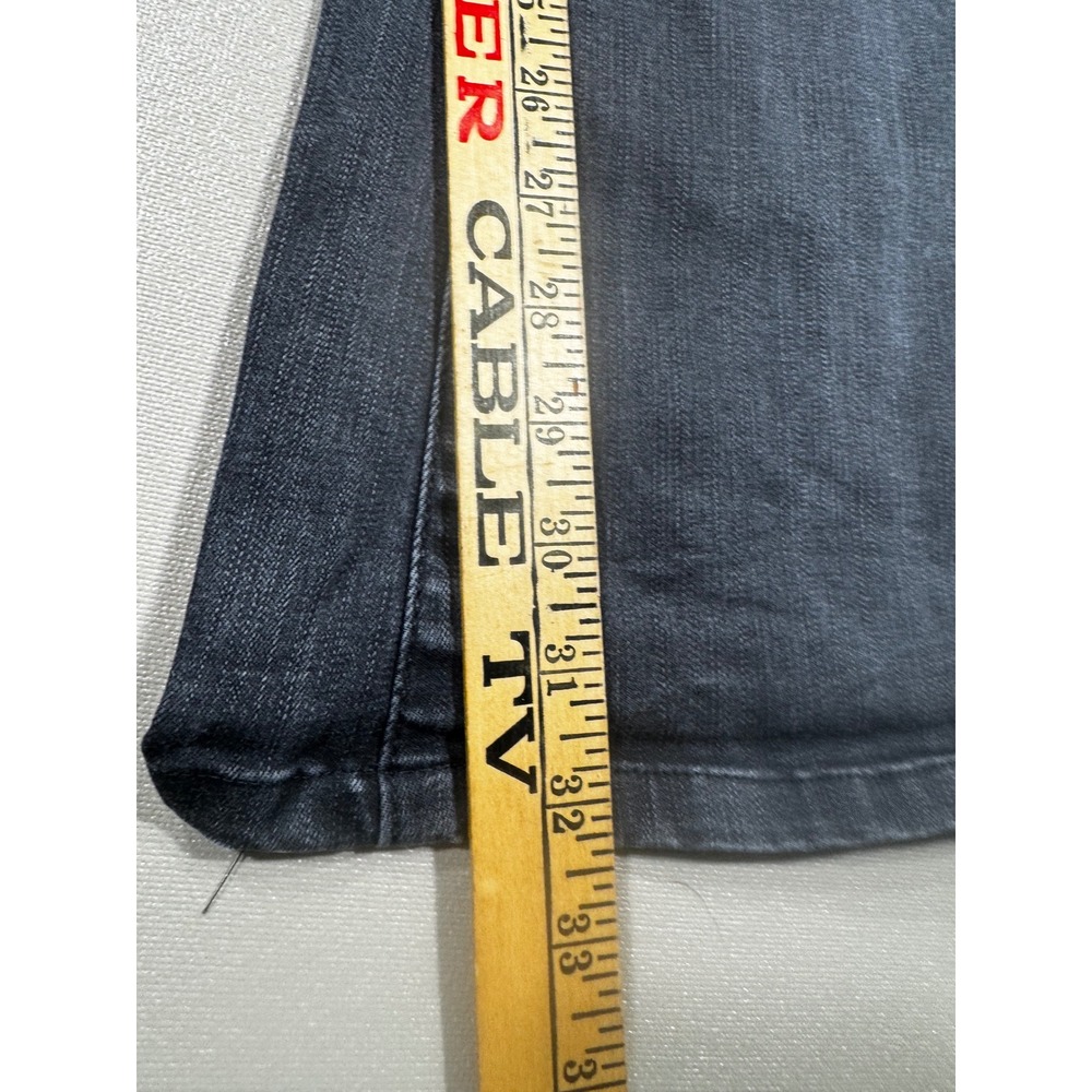 FRAME Le High Flare Jeans Faded Black High Rise Denim Size 29 - Picture 4 of 12
